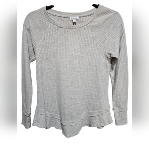 NWOT Love Fire Medium, super comfy, waffle, junior top.